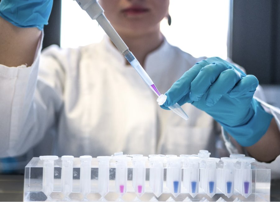 Laboratuvarda pipetle numune hazırlama