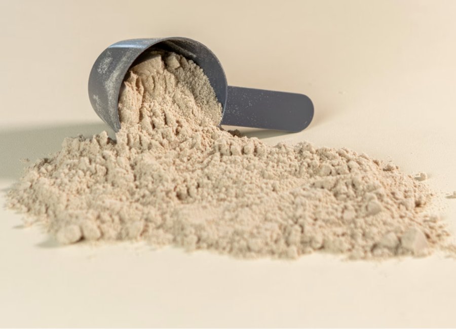 Kepçeyle ölçülen protein tozu